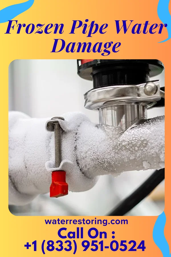 Frozen Pipe Water Damage in Brownsville, TN